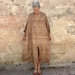 Maritime Kaftan Handloomed Silk N. 6