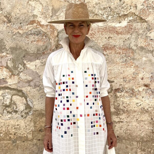 Mii Dress Niki Hand Embroidered Long Sleeve Dress - Image 2