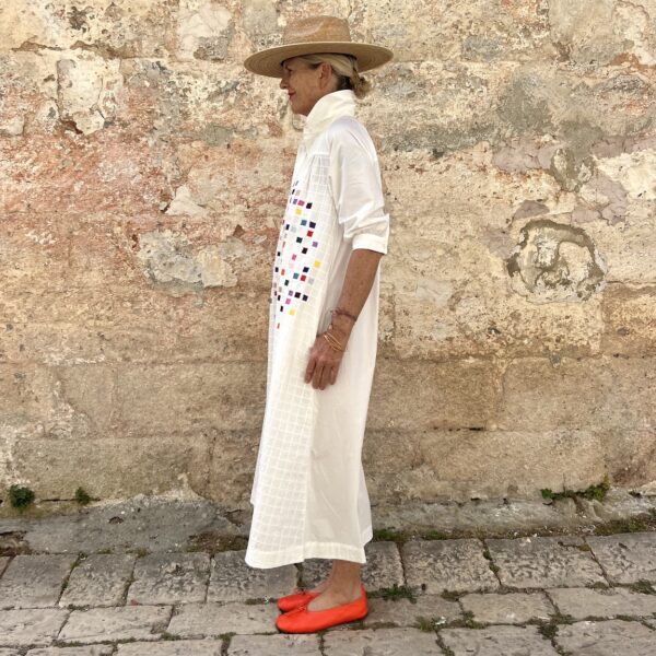Mii Dress Niki Hand Embroidered Long Sleeve Dress - Image 5