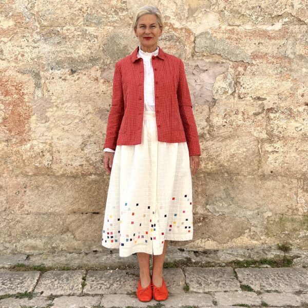 Mii Hand embroidered Skirt - Image 6