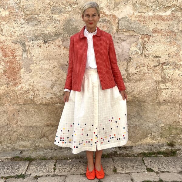 Mii Hand embroidered Skirt - Image 5