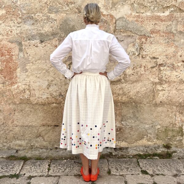 Mii Hand embroidered Skirt - Image 3