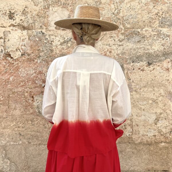 Mii Greta Shirt Dip Dyed - Image 2