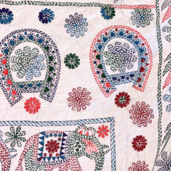 Gujarat Bedspread 01 - Image 3