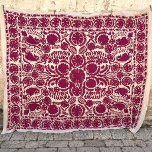 Plain Fucsia Double Suzani