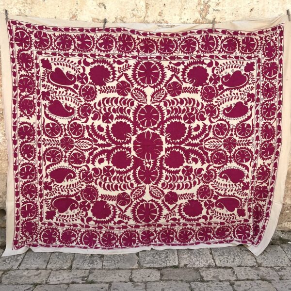 Plain Fucsia Double Suzani