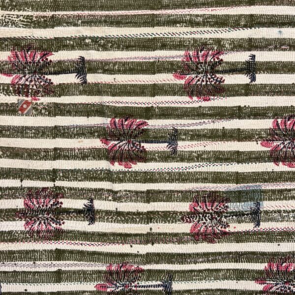 Pink Palms with Green Stripes - Image 2